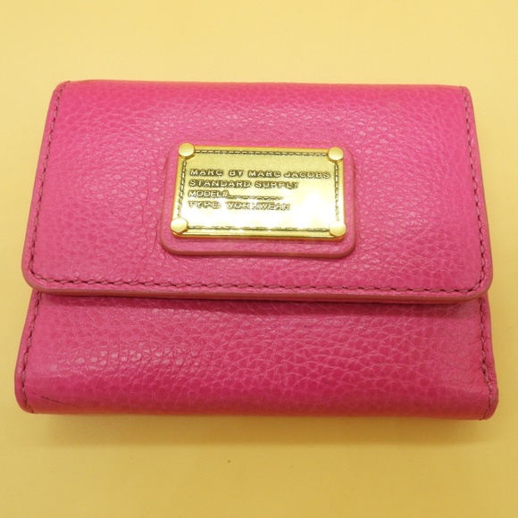 Marc By Marc Jacobs Handbags - Marc Jacobs Pink Leather Wallet